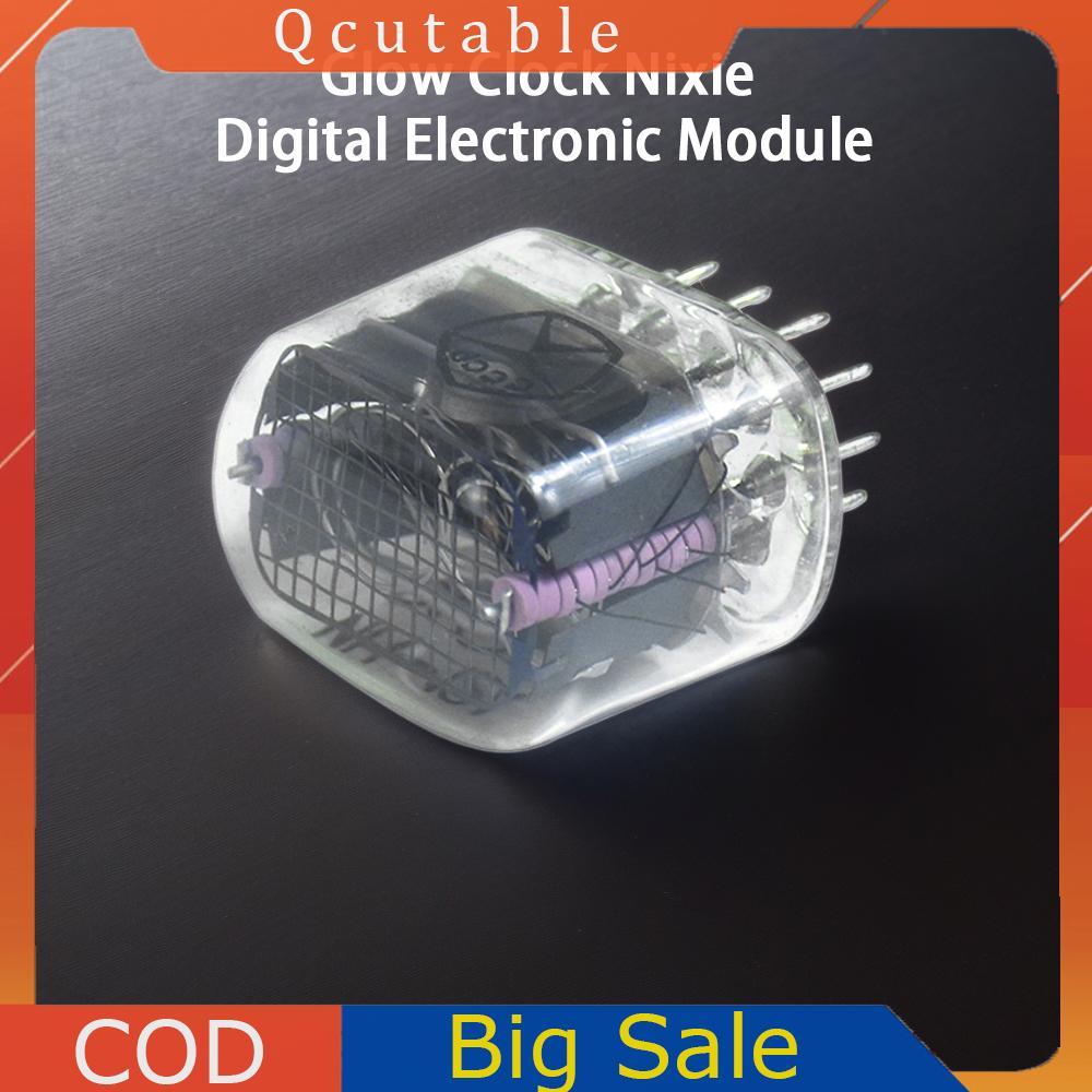 1 Cái IN-12 IN12 Ống Phát Sáng Ống Biểu Tượng Với Điểm Thập Phân Nixie Ống Đồng Hồ Phát Sáng Ống Cho
