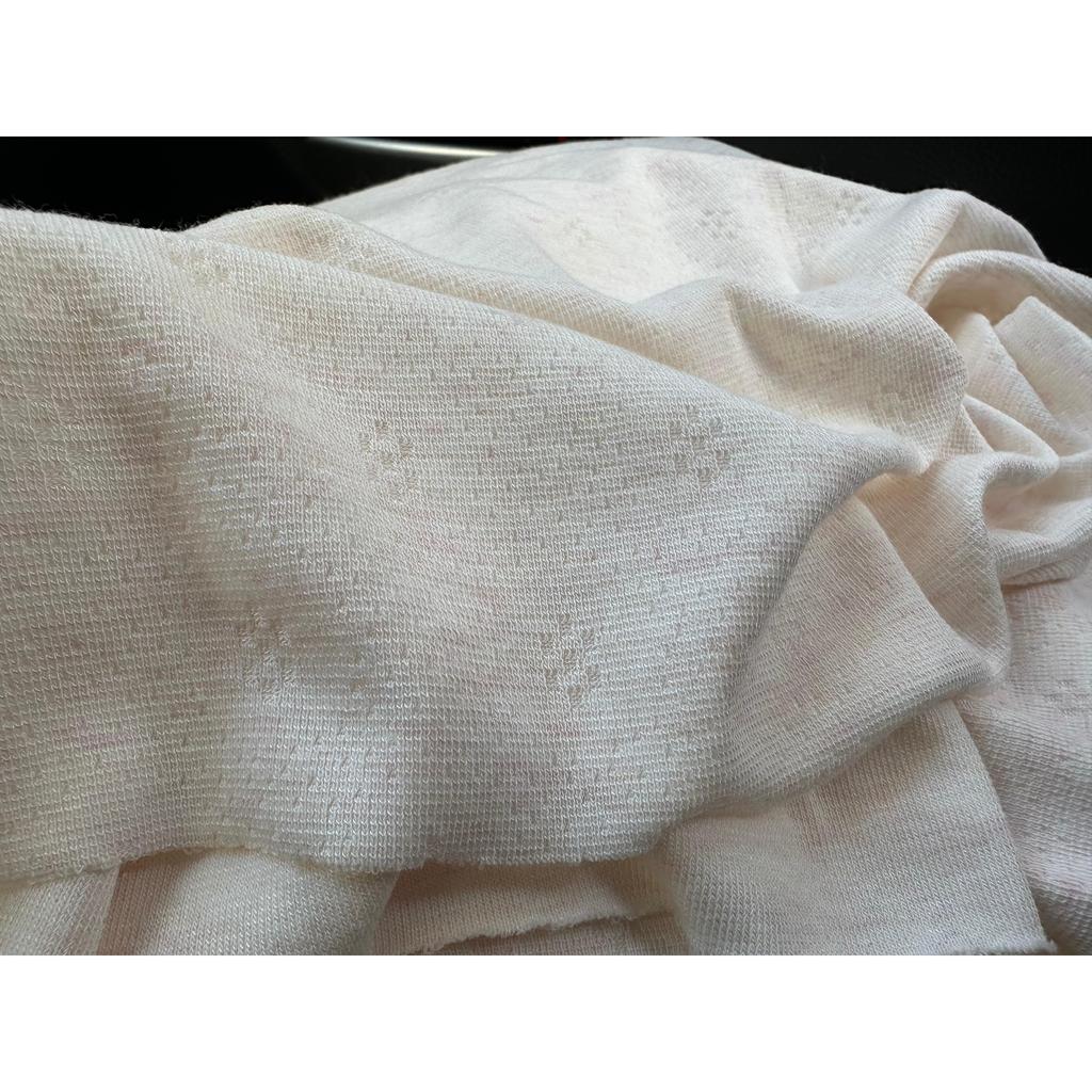 G515 Gạc hoa hồng Jacquard Cắt tự do (Giá một mét)