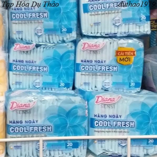 Băng vệ sinh hàng ngày Diana Cool Fresh (20 miếng )