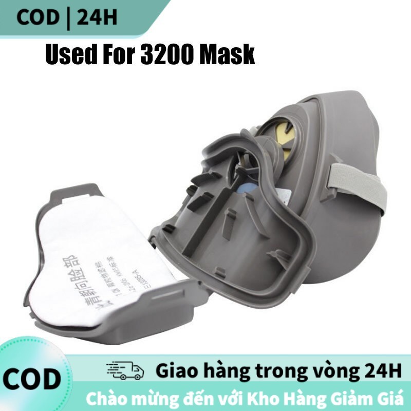 [COD] Tấm lọc bụi 3M 3701 chất liệu cotton cao cấp, 5 lớp bảo vệ đường hô hấp, phù hợp mặt nạ 3M 320