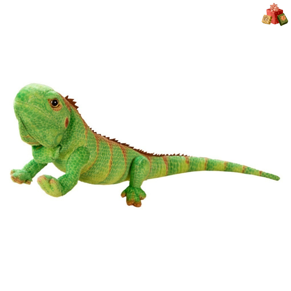 Mô Phỏng Xanh Iguana Chameleon Thằn Lằn Sang Trọng Búp Bê Nhồi Bông Sang Trọng Động Vật Búp Bê Quà T