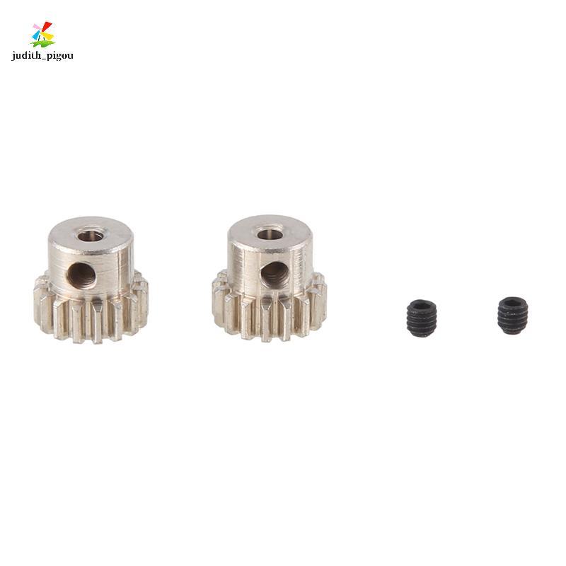 2 Chiếc 2.3 Mm Trục Kim Loại Bánh Răng Động Cơ 48DP M0.6 M0.8 Cho 1 / 12 1 / 16 RC Xe 7075 - 370 / 3