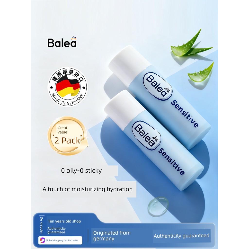 son dưỡng môi Đức Nhập Khẩu Balea Balea Lipstick Dưỡng Ẩm Ẩm Chống Khô Nam Nữ Son Dưỡng Môi Chính Th