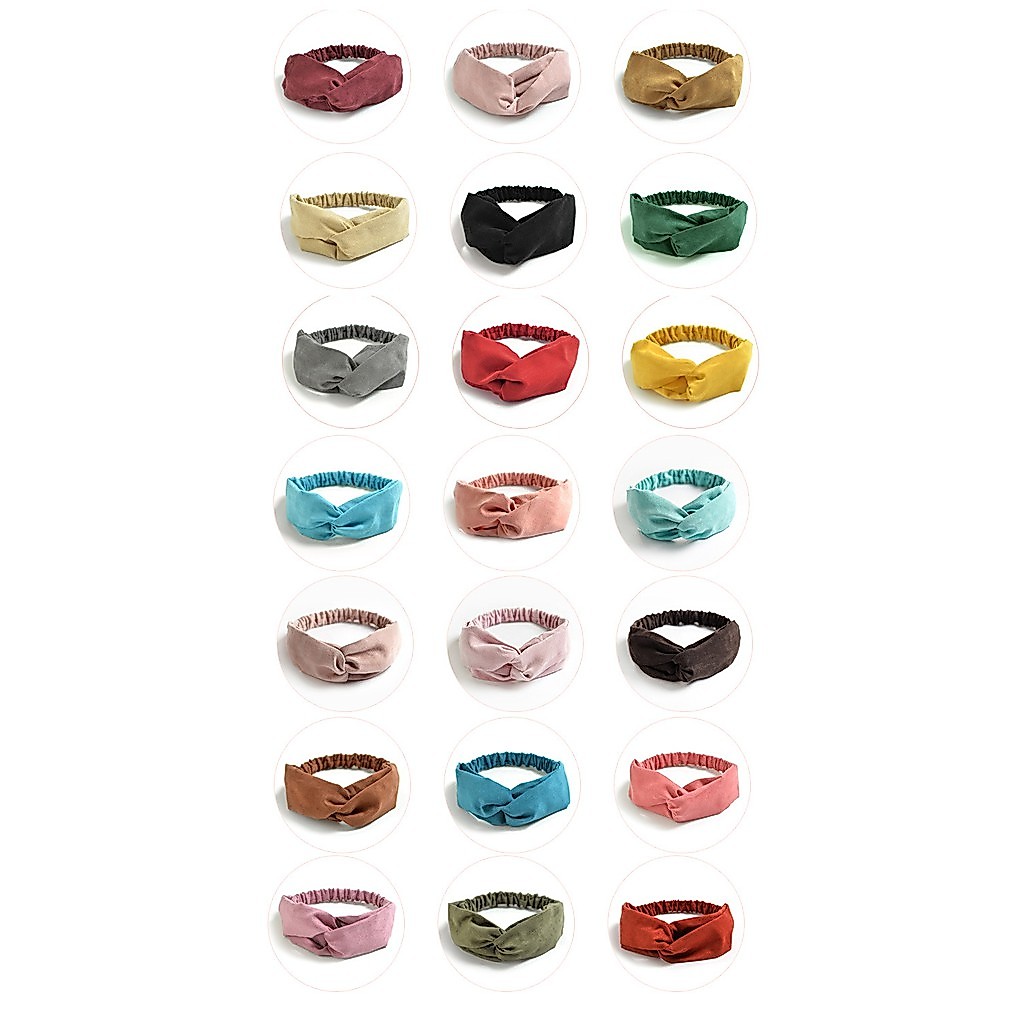 Băng đô turban 1 mầu(TB07). (Song An Eco)