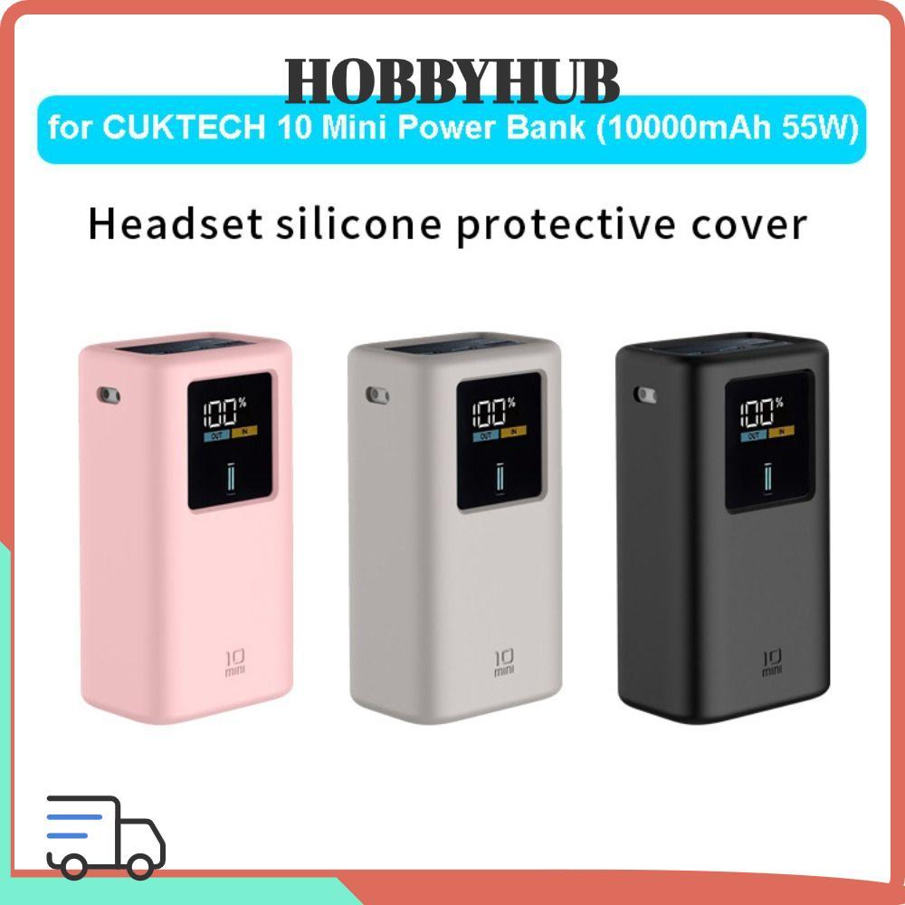 HOBBYHUB Silicone Chống Bụi Chất Lượng Cao Cho CUKTECH Model 10 Mini 10000mAh 55W Power Bank Travel