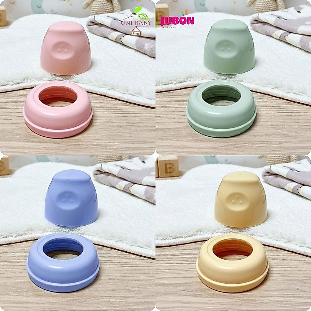 Nắp cổ bình sữa Jubon dùng cho các loại bình sữa cổ rộng đường kính 5cm