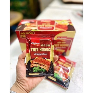 [1 Hộp/ 20 Gói] Xốt Cholimex Ướp Thịt Nướng Gói 70Gr