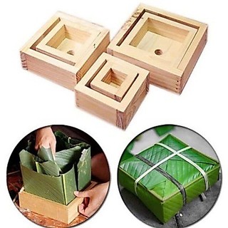 Khuôn Làm Bánh Chưng Thông Minh, Tiện Lợi Được Làm Từ Gỗ Thông Tự Nhiên