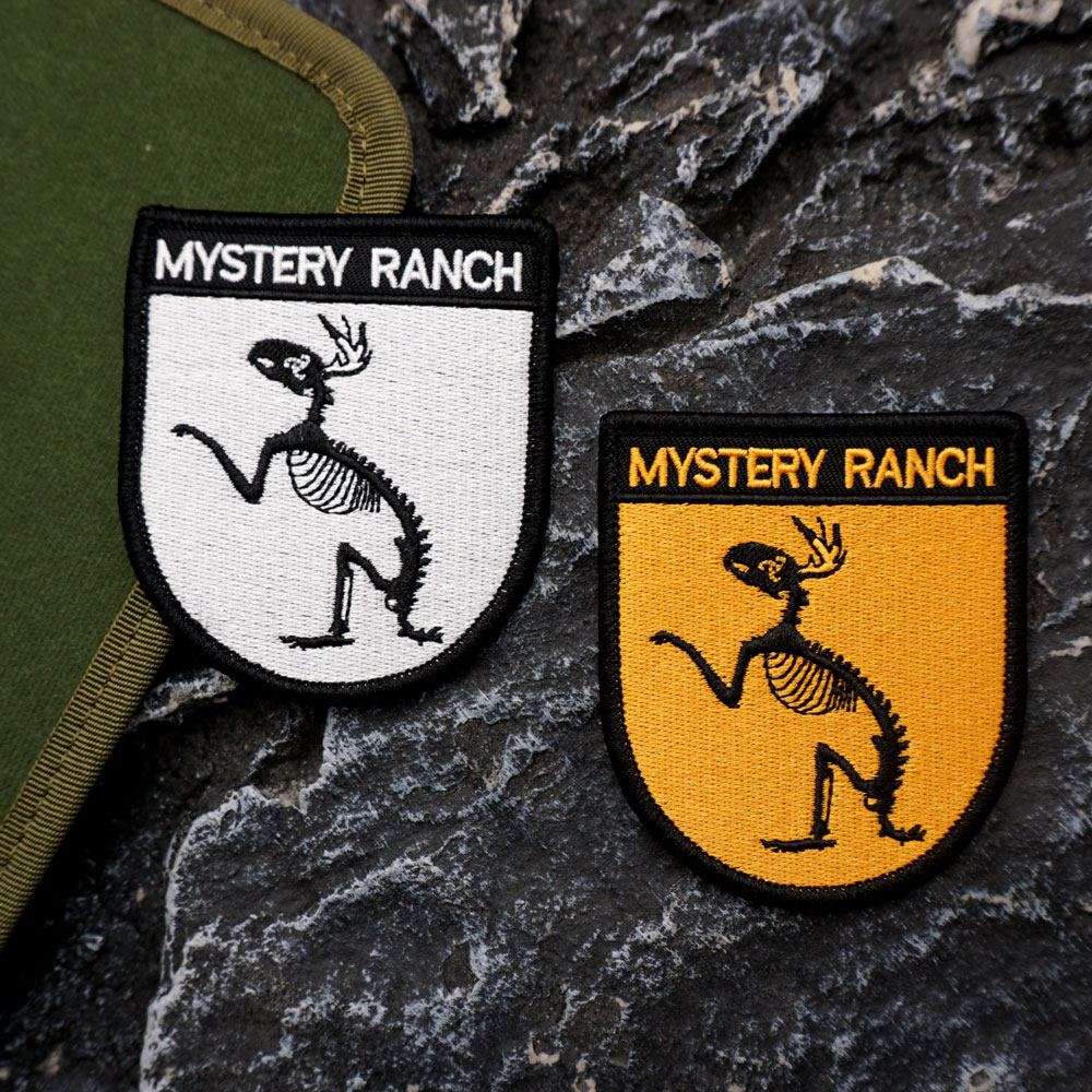 [Bản vá tùy chỉnh] AE.Mystery Ranch Skull Deer Thêu 3D (Móc và vòng) Miếng dán / Huy hiệu / băng tay