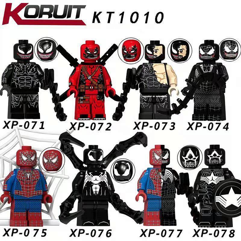 Building Blocks Toy Avengers Venom 2 Spider-Man 3 Assembled Building Blocks Toy ordW