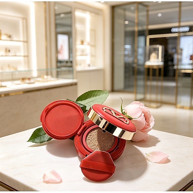 ((Mumu 's Shop) Đệm không khí thương hiệu cao cấp hàng đầu 14g, Kem che khuyết điểm dưỡng ẩm dạng bộ