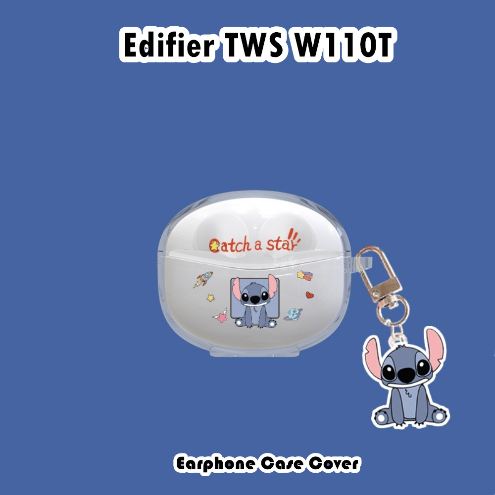 EDIFIER [Cung cấp trực tiếp] Dành cho hộp đựng tai nghe EdifierTWS W110T Vỏ silicon mềm hoạt hình tr