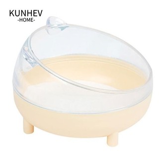 KUNHEV tắm cát KUNHEV trong suốt tiện lợi dành cho chuột hamster / thỏ
