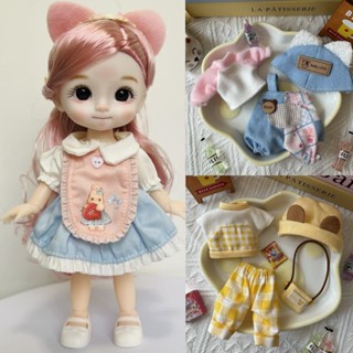  Quần Áo Búp Bê Cho Búp Bê OB11 2.0UF YMY-gsc P10 16CM 1   8 BJD Búp Bê Đồ Chơi Phụ Kiện Dễ Thương Bộ Trang Phục Đồ Chơi DIY 