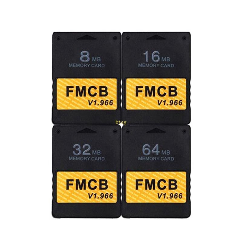 Btsg 8MB 16MB 32MB 64MB Thẻ mở rộng McBoot FMCB v1 966 Thẻ chương trình cho