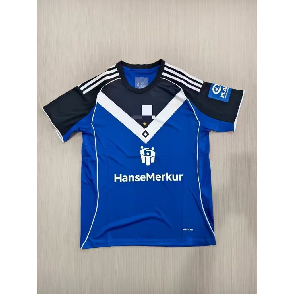Áo sân khách Hamburger SV 2025-26, phiên bản người hâm mộ - Tùy chỉnh tên và số, size từ S đến 4XL