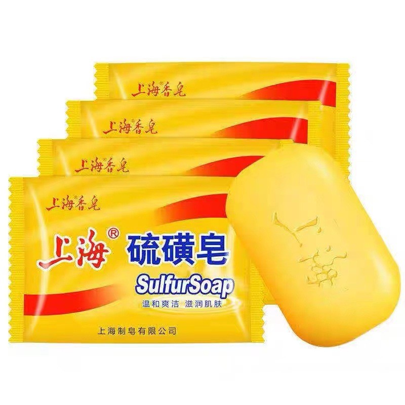 Xà phòng lưu huỳnh Thượng Hải Xà phòng lưu huỳnh Thượng Hải 85g Xà phòng lưu huỳnh Thượng Hải 25.9.1