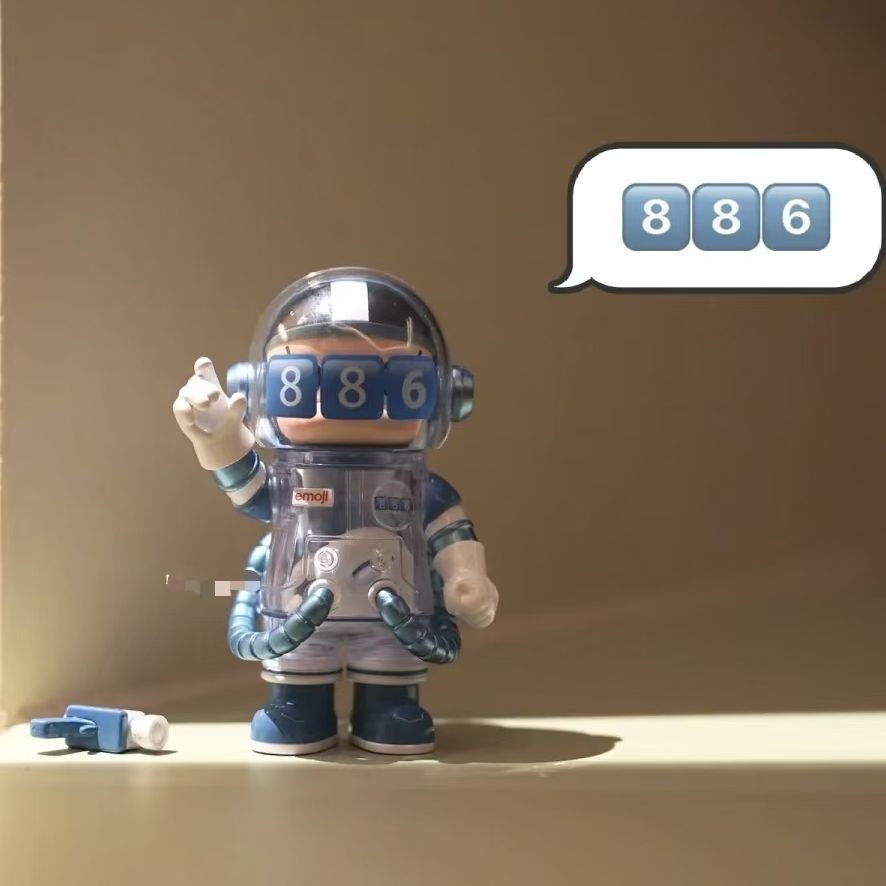 Mới Molly MEGA SPACE 100% Emoji Series Hộp Mù Quà Tặng Sinh Nhật Trang Trí MOLLY mega space YFVM