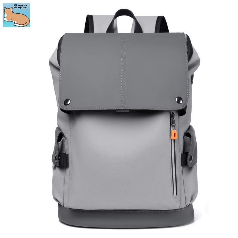 Men's PU Leather Bag Fashionable Backpack Men's Large Capacity Travel Backpack Men's Backpack