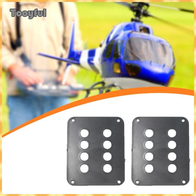 Tooyful 2x RC Thu Gắn RC Máy Bay Phụ Kiện DIY Phụ Kiện Máy Bay Trực Thăng Phần RC Máy Bay Thu Đế Cho