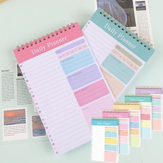  Sổ Tay Planner Hàng Ngày A5 Gáy Xoắn - To Do List Lịch Trình Quản Lý Thời Gian Ghi Chú Cho Học Sinh Văn Phòng 
