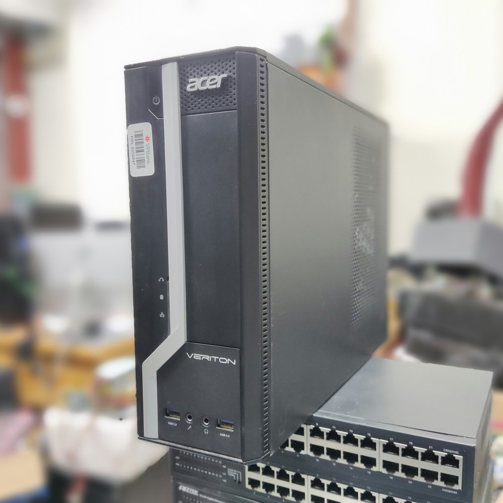 Cây máy tính đồng bộ acer H110 + i3 6100 + Ram 16Gb +SSD 240Gb