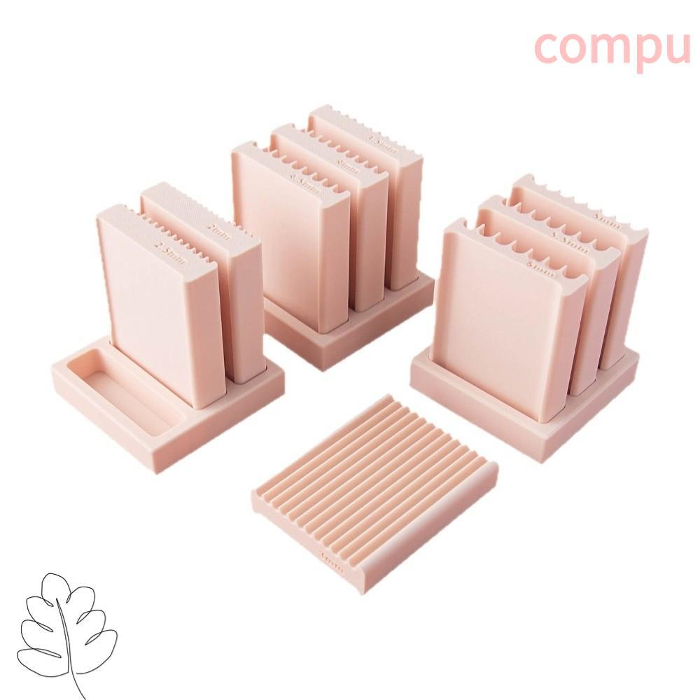 COMPU Clay Ball Rub Mold, Mini Clay Ball Hand Rolling Clay Ball Maker, 2 trong 1 Rolling Strip Mold 