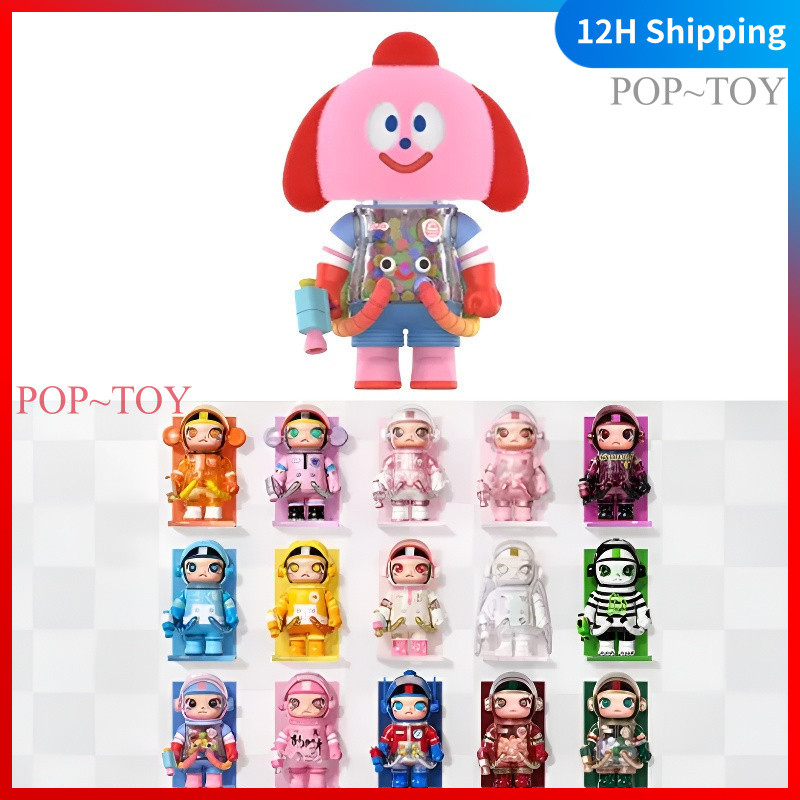 POPMART molly MEGA SPACE MOLLY 100% Series 4 Blind Box Figures pop mart molly v4 đồ chơi búp bê quà 