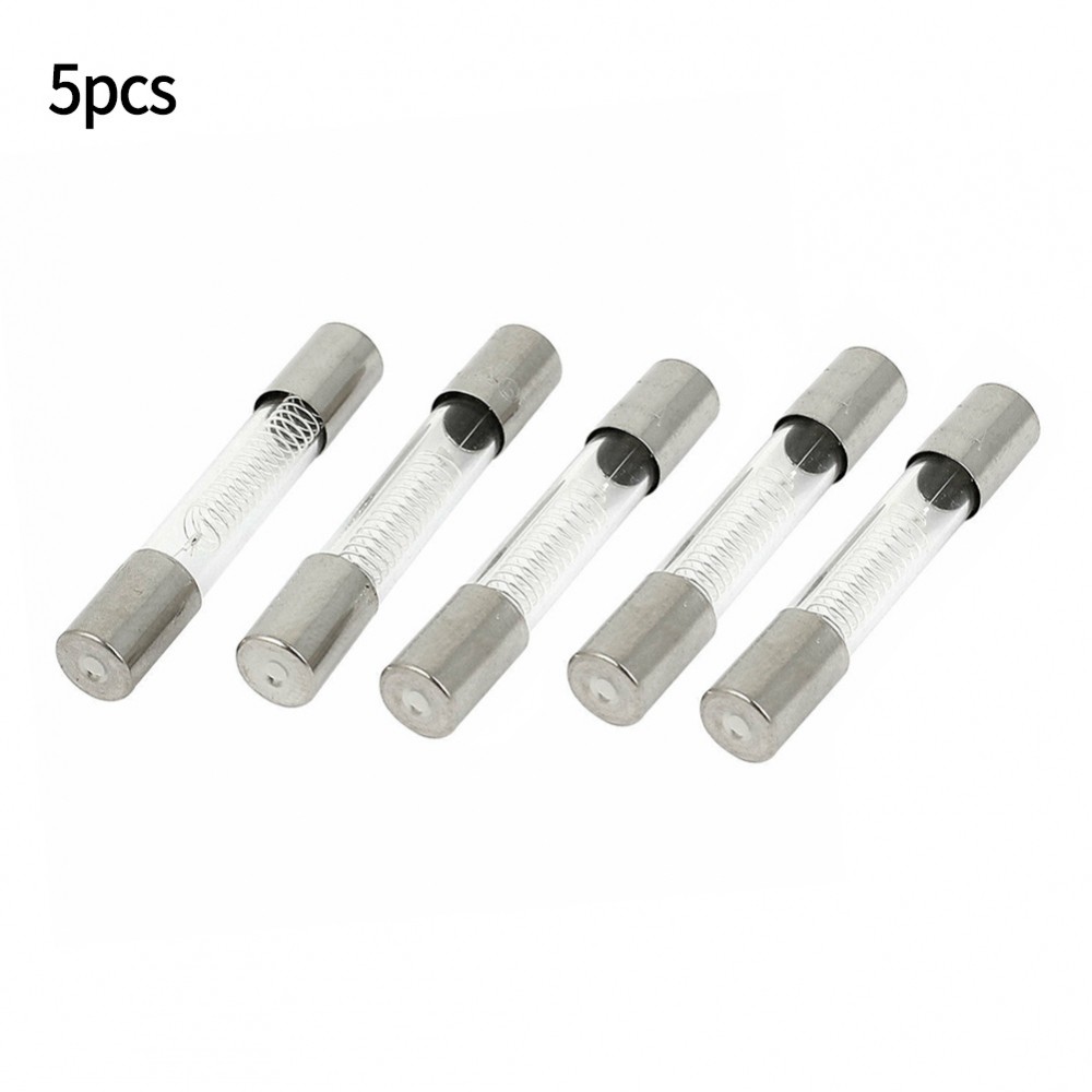 [DOLLDOLL-VN]Oven Fuse 5KV 0.85A 5Pcs 6x40mm Microwave Fuse Tube Universal Glass Tube Fuse