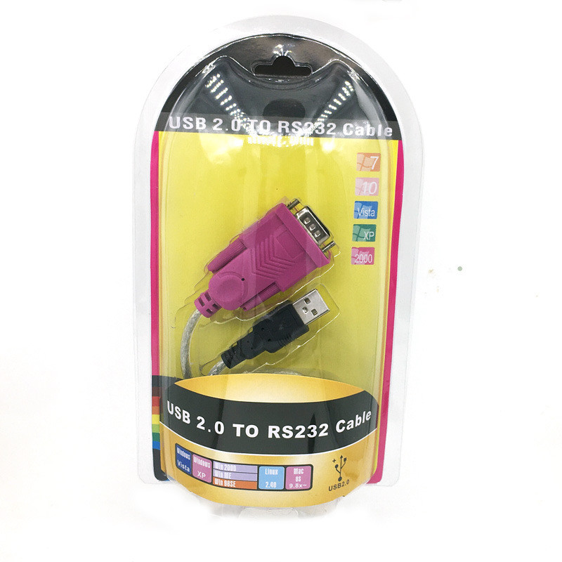 Nhà máy Bán Hàng Trực Tiếp USB TO RS232 Cáp Cổng Nối Tiếp DB9 Đa Năng USB ĐẾN RS232 Cáp Cổng COM 9 C