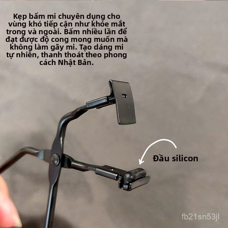 Bấm mi cục bộ kim loại cứu tinh cho mi ngắn cong vút 360 độ không góc chết