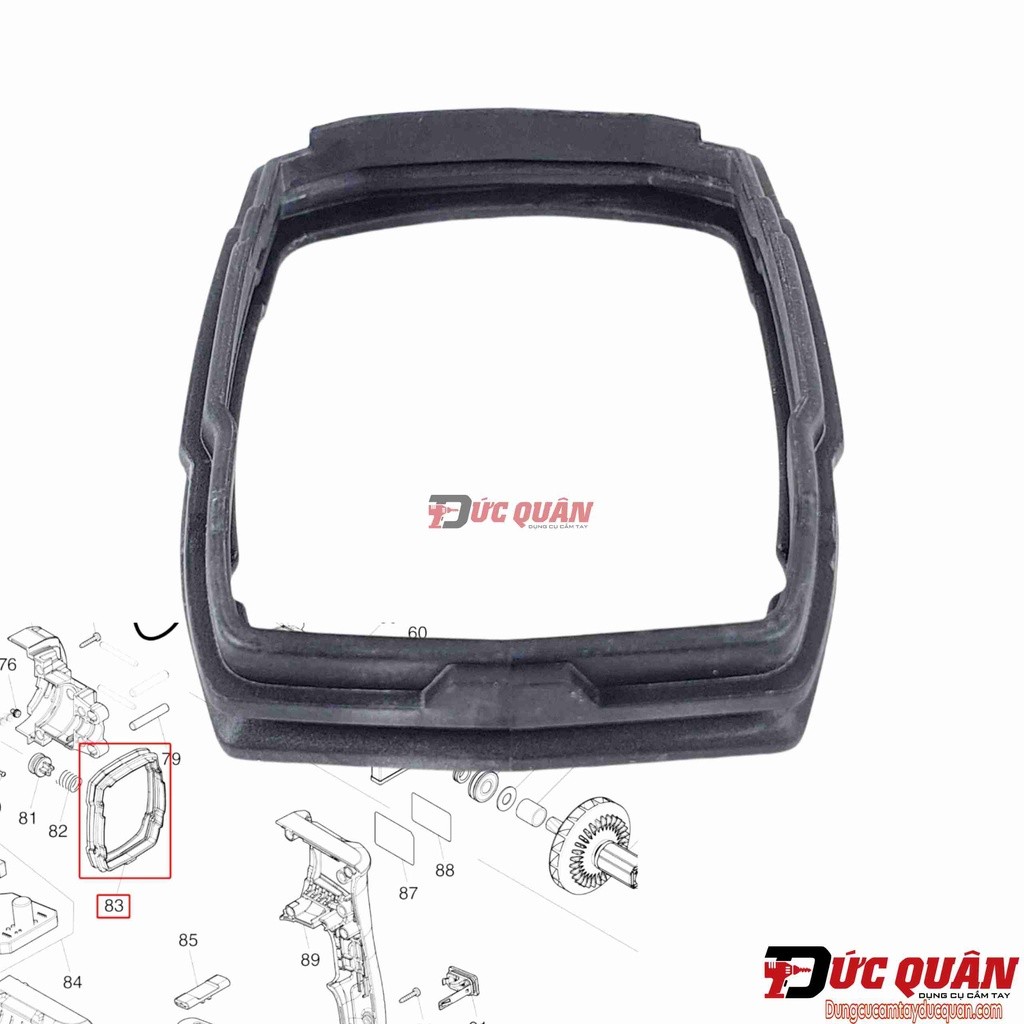 Hộp sếp bào vệ máy Makita DHR182/ HR182 422354-9