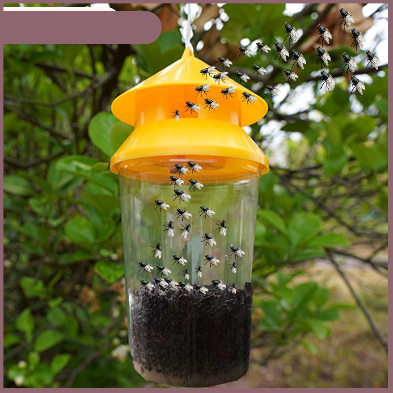 COD Trái Cây Mới Bẫy Ruồi Killer Nhựa Drosophila Bẫy Chống Bay Trái Cây Bay Killer Catcher Orchard B