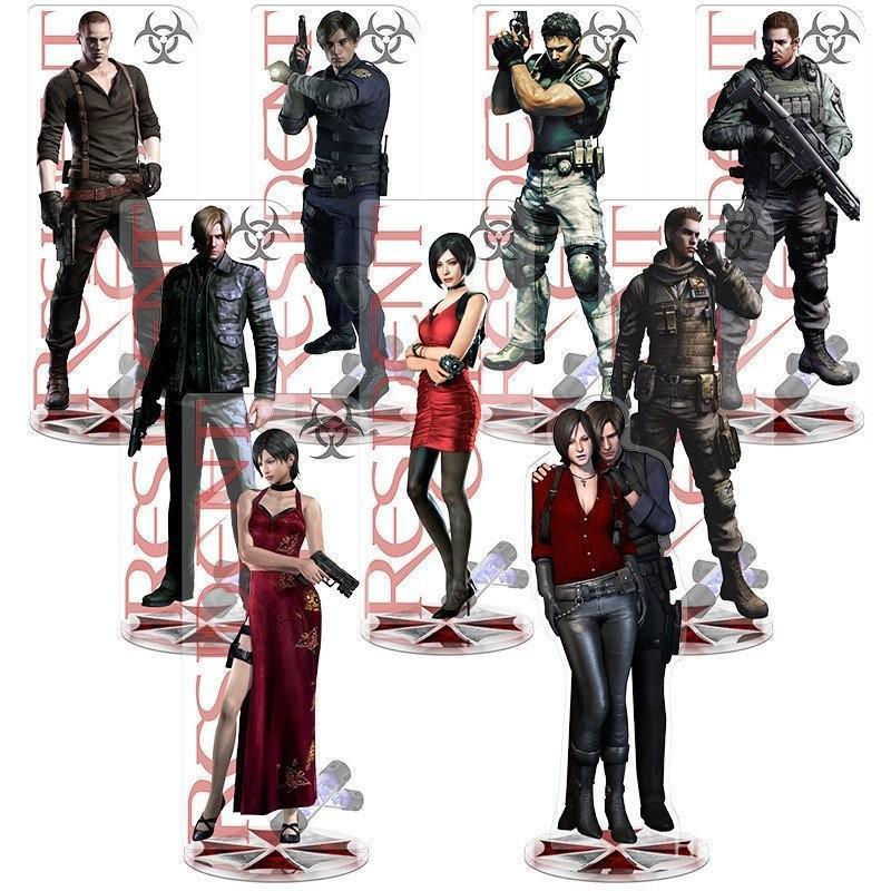 [24H SHIP]8CM Game Resident Evil 4 surrounding acrylic interlayer signage Ashley Graham Luis Sera Ad