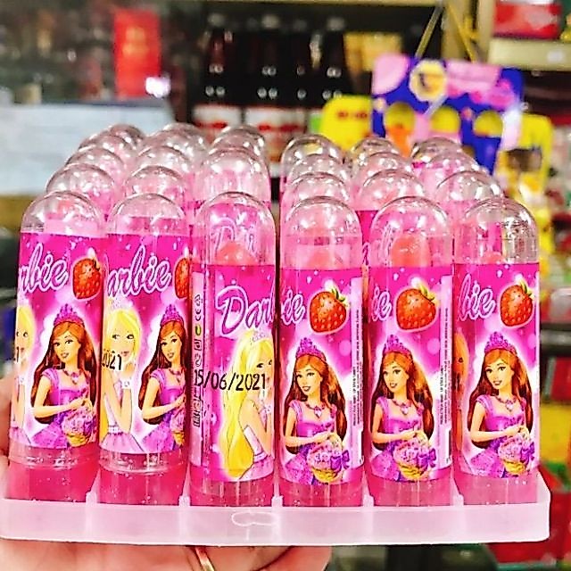5 / 10 Kẹo mút son môi công chúa babie