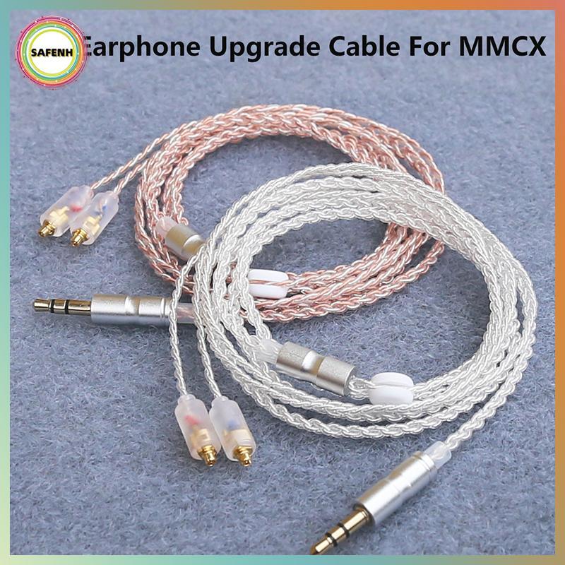 Cáp nâng cấp mạ bạc SAFENH HiFi MMCX 3,5mm cho dòng IE / N5005 VN