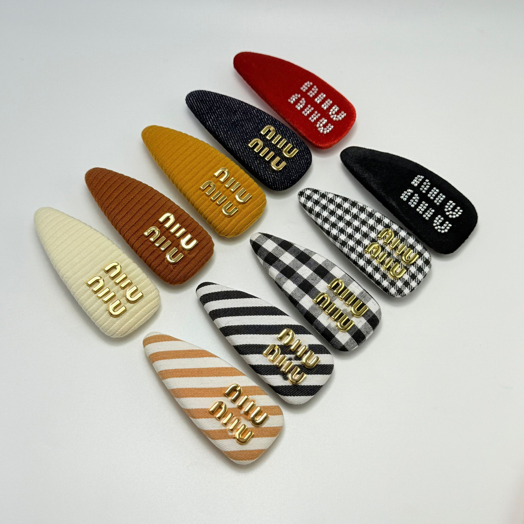 ZXHL MM Miu Miu's House  Hair clips, bun clips, fairy candy-colored bang clips, fashionable and high