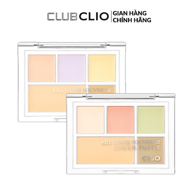 [Săn Deal] Kem Che Khuyết Điểm Clio Kill Cover Founwear Concealer Palette 6g