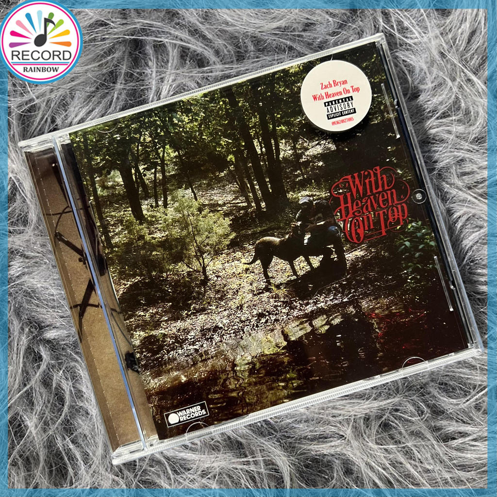 Original Zach Bryan With Heaven On Top CD Album [Sealed] Brand New