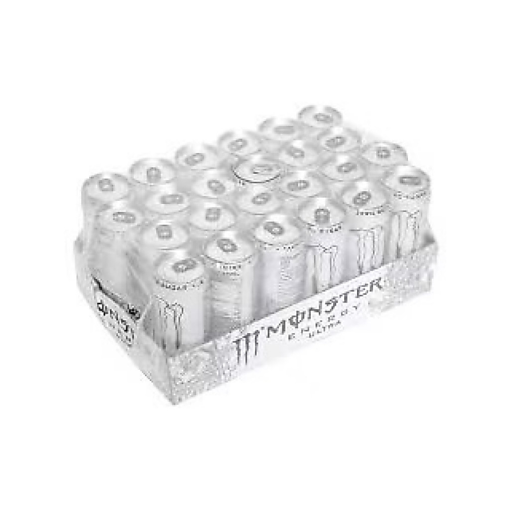[Thùng 24 Lon] Nước Monster Energy Ultra Zero (Lon Màu Trắng) 355ml - Không Đường, Không Calo