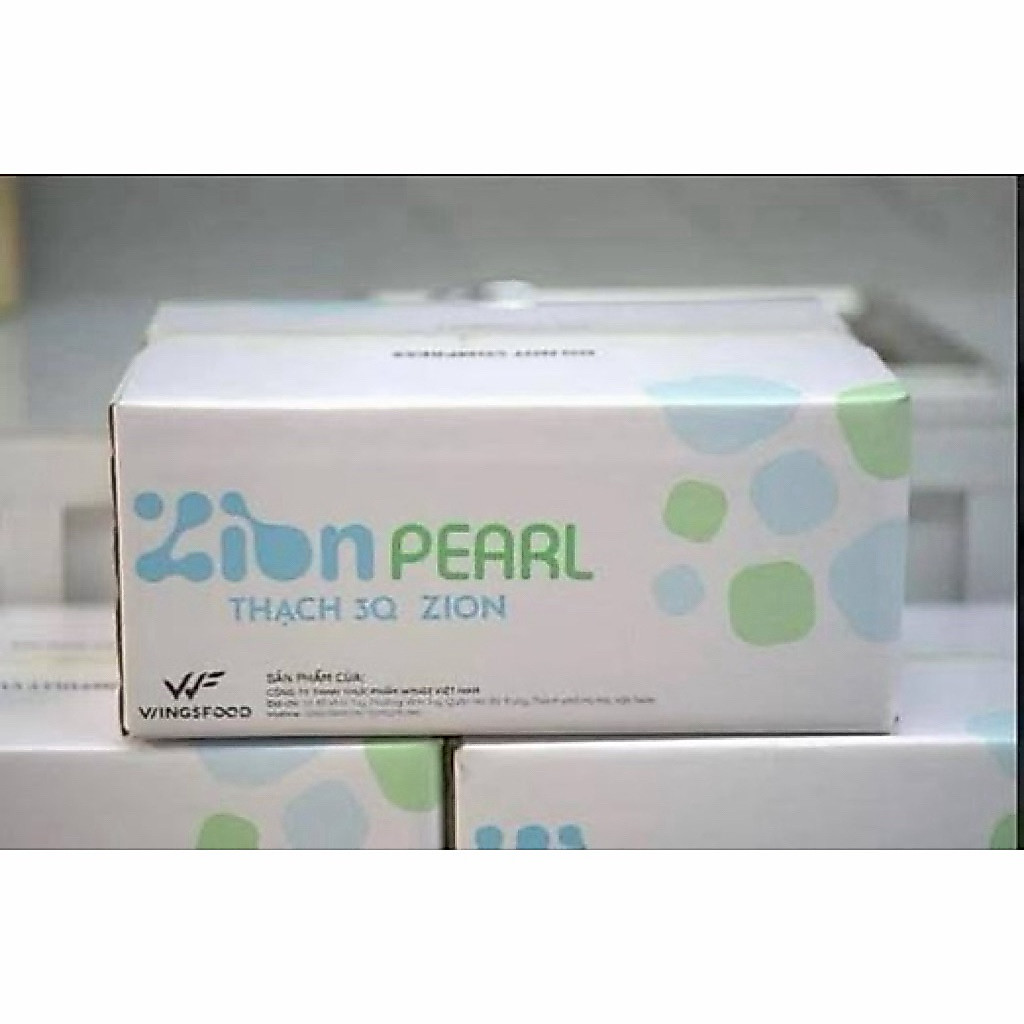 [ Thùng 6 Gói ] Trân Châu 3Q Zion Trắng, 3Q Zion Đen. Topping Trà Sữa Giòn Thơm