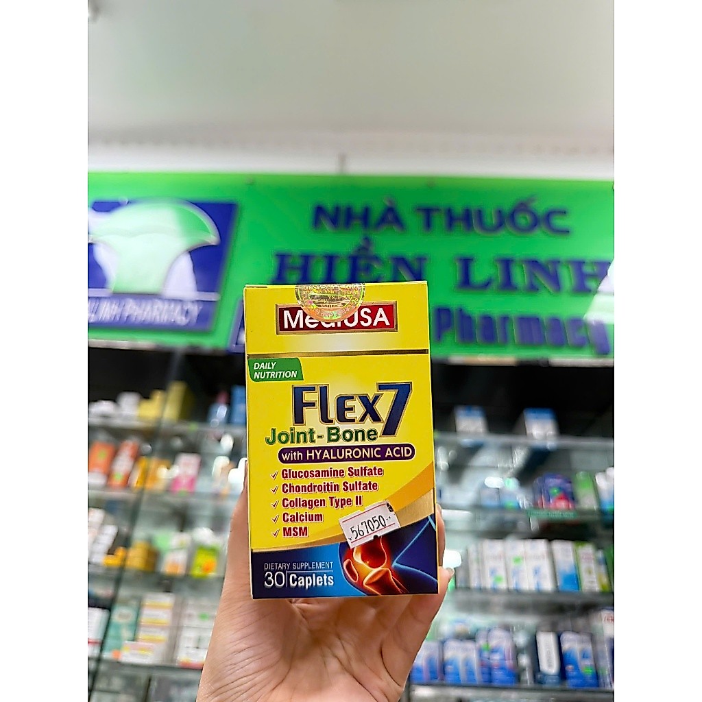 Flex 7 Joint-Bone MediUSA 30 viên - Hỗ trợ giảm đau nhức xương khớp