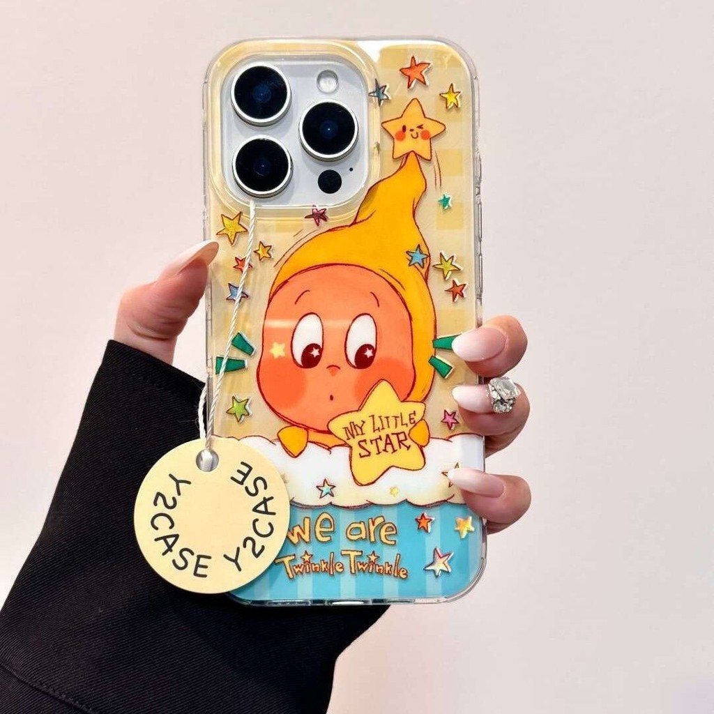 Big Head Stars Thích hợp cho Ốp điện thoại Samsung s25fe s26 / S24 / s23ultra Nữ s21 + / s22 / a55 /