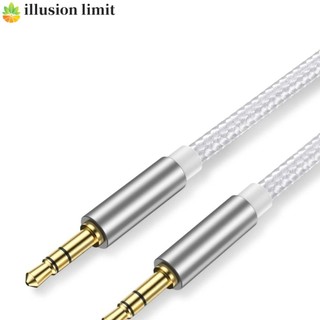  Illusion LIMIT Cáp âm thanh Aux Jack âm thanh nổi Dây chuyển đổi 3,5 mm Tai nghe JBL 0,5M   1M   1,5M   2M Loa ô tô Tai nghe Điện thoại di động 