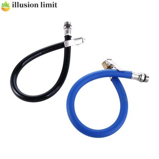 Blazeflow Lốp Máy Bơm Hơi Ống Áp Suất Lốp Cao Su Adapter Lốp Đồng Hồ Áp Suất Máy Bơm Hơi Phụ Kiện Xe Hơi Lốp Tự Động Bơm Hơi Nhanh Máy Nén Khí Ống