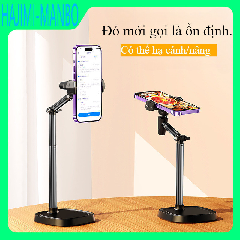 ✨✨✨Giá đỡ điện thoại livestream quay video review sản phẩm xem phim quay 360 độ Vu Studio T10