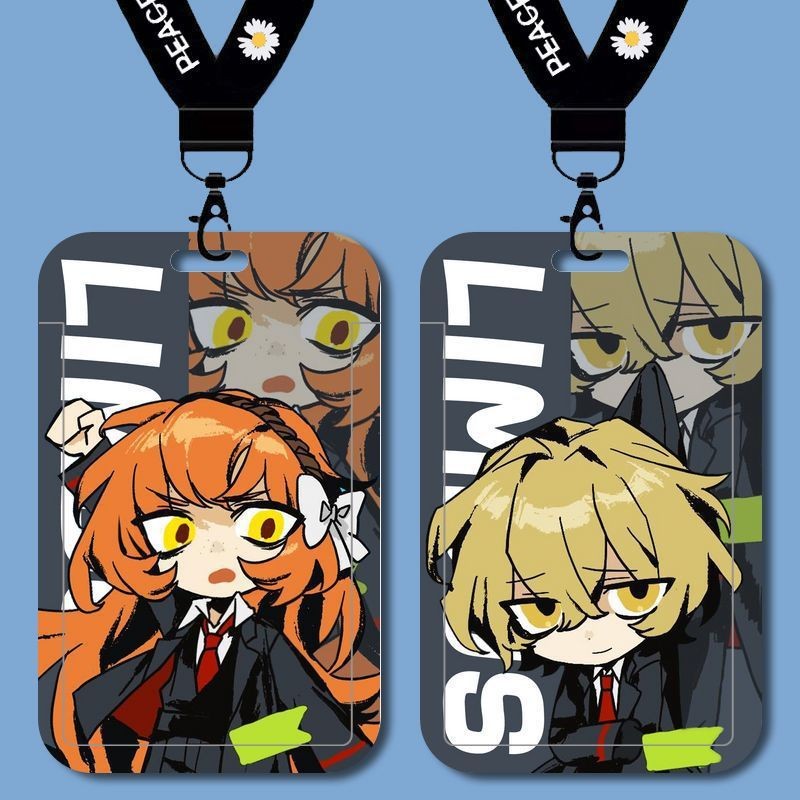 Phụ kiện trò chơi của công ty Limbus Don Quixote Meursault Vỏ thẻ học sinh Bảo vệ thẻ làm việc- * --