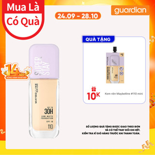 Kem Nền Bắt Sáng Superstay Lumi Matte 30H Che Phủ Siêu Nhẹ Mặt Maybelline New York 35ml