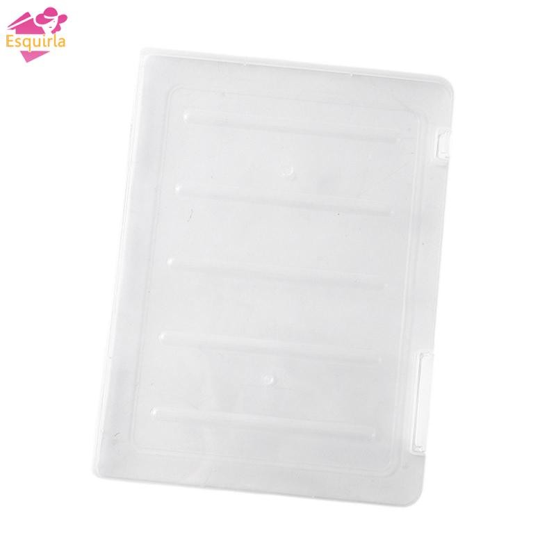 Esquirla Press on Nail Storage Box Nhẹ Xem qua Nail Art Display Organizer