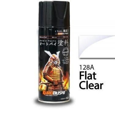 sơn xịt xe máy keo phủ mờ - phủ nhám 128A samurai 400ml